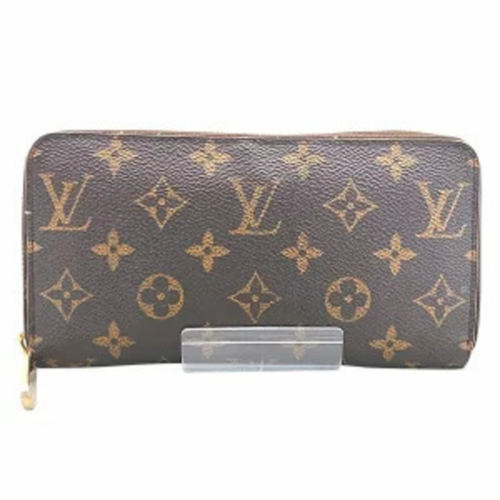 Louis Vuitton Monogram Zippy Wallet Round Zipper Long